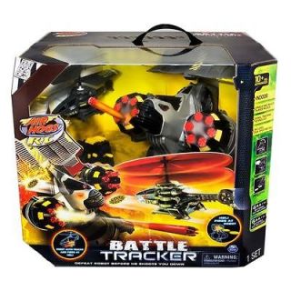 Air Hogs   Battle Tracker with Yellow Disc Firing Helicopter by Spin
