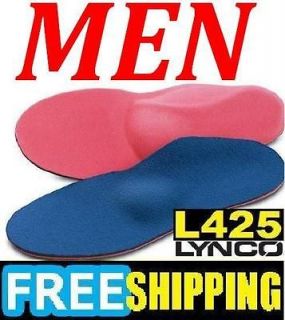 Aetrex Lynco Sport L425 Orthotics Full Length Insole Inserts Men Shoe