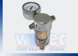 AirBrush Mini Air Filter and Water Separator Manometer 1/8 (9,51mm)