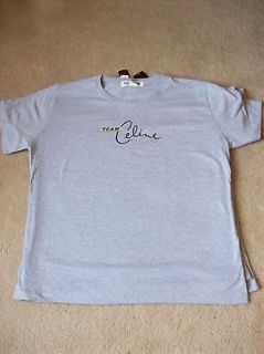 Celine Dion A New Day Las Vegas   Size L or XL   TEAM CELINE T shirt