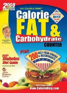 Calorie, Fat & Carbohydrate Counter (Calorie King), Allan Borus