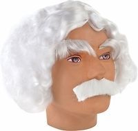 Adult Albert Einstein Wig Halloween Holiday Costume Party Prop