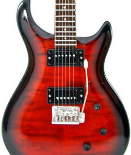 Miniature Guitar Alex Lifeson RUSH Smith Beautiful Red