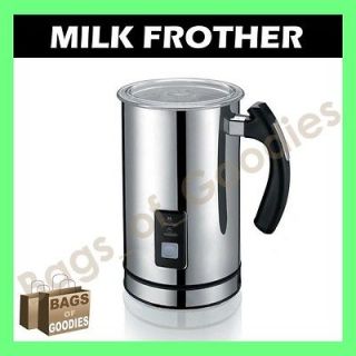 NEW Aldi Expressi Coffee Milk Frother Stainless Steel Electric Latte