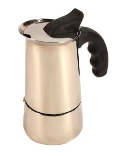 Laroma 18/10 Stainless Steel Expresso Coffee Maker   Silicone Stay