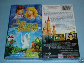 The Swan Princess 2004 STARS JACK PALANCE, SANDY DUNCAN RETIRED VHS
