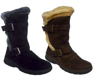 Itasca ALEXIS Womens Faux Suede Fur WINTER Snow Fashion Boot