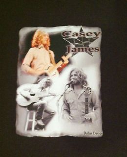 CASEY JAMES GUITAR PHOTO COUNTRY MUSIC T SHIRT S XL Grand Ole Opry