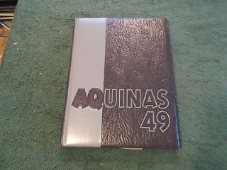 1949 College of Saint Thomas St. Paul Minnesota Aquinas Yearbook