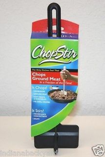 Chopstir Kitchen Tool Black White Saves time in the Kitchen Made in