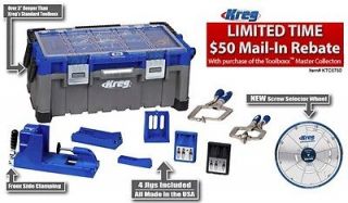Kreg Toolboxx KTC5750 Toolbox Master Collection   Pocket Hole Jig Set