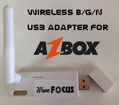 WaveFocus wireless b/g/n USB adapter for AzBox