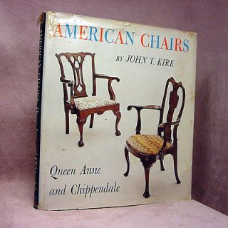 American Chairs (Kirk 1972HC/DJ) Queen Anne and Chippendale