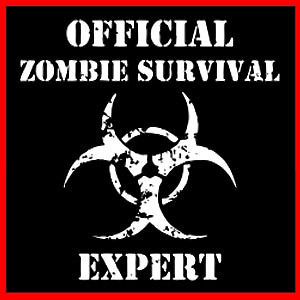 OFFICIAL ZOMBIE SURVIVAL EXPERT (Dead Walking Gun Shoot Gamer) T SHIRT