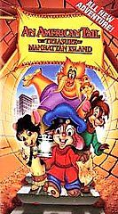 American Tail, An   The Treasure of Manhattan Island (VHS, 1999