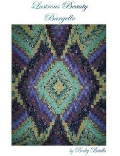 Lustrous Beauty Bargello Quilt Pattern PDF