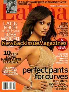 Latina 10/07,Judy Reyes,Scrubs,C arlos Santana,2007,N EW