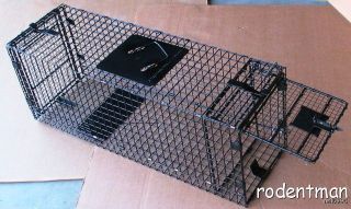 Cage Trap Collapsable Raccoon Cat oppossum skunk live animal trap.030z
