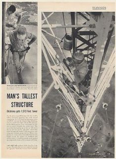 1954 KWTV TV Antenna Tower Oklahoma City Tallest Structure 3 Page