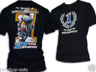 Shirt Moto GP Stoner Casey 27 World Champion 2011 Austalia N°1