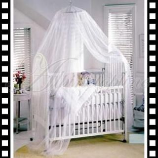 Baby Toddler Mosquito Net BED CRIB TENT Canopy White