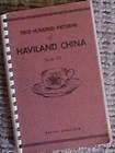 1955 Book TWO HUNDRED PATTERNS OF HAVILAND CHINA, BOOK III
