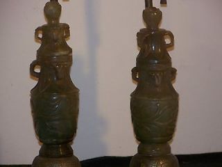 antique jade lamps