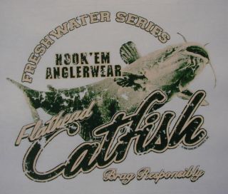 FRESHWATER SERIES FLATHEAD CATFISH FISHING ANGLER SHIRT