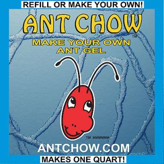 ANT CHOW refills TWO or MORE gel ant farms!