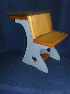 14 COUNTRY PINE WOOD SCHOOL DESK Furniture for DOLLS or BEARS