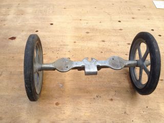 TRICYCLE REAR AXLE AND WHEELS ANTHONY BROS. CONVERT o TRIKE 21 W