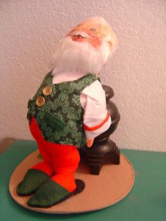ANNALEE 11 Santa with Pot belly Stove   NEW old stock 1991   LO$ + NR