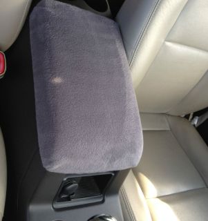 Auto Center Armrest Covers (Center Console Cover) F4   Dark Gray (Fits