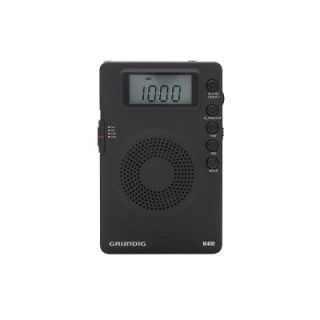 Grundig Mini 400 Black Super Compact AM/FM Shortwave Radio w