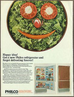 refrigerators 1966 print ad magazine advertisement kitchen appliance