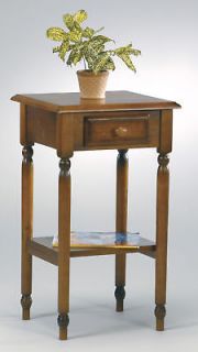Eco Friendly WOOD Antique Cherry Telephone Entry Table