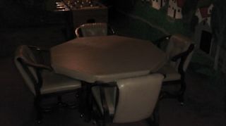 Vintage poker table/dinning table