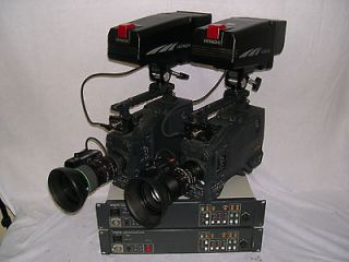 Hitachi Z 2500 Video Camera Studio Set