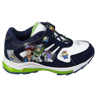 Disney Toy Story 3 Velcro Toddler Boy Sneakers Shoes size 9 10 11 NIB