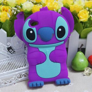 3D Stitch Silicone Soft Cover Case For For Apple iPod Touch 4 /4G