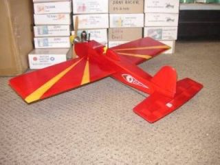 Stunt Trainer Balsa Model Airplane 1/2A Control Line Kit, Black Hawk