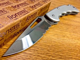 Lion Steel Work Knife Lockback 771C GR New made in Maniago Italy