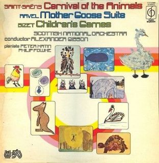 Carnival Of The Animals / Mother Goose Suite / Childrens Games LP