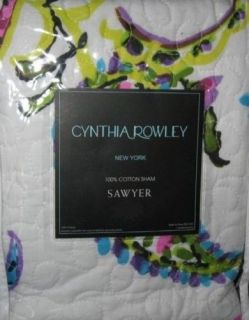 Cynthia Rowley Sawyer King Sham ★New★