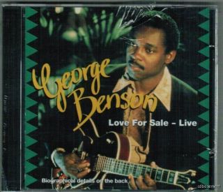 GEORGE BENSON Love For Sale Live CD Brand New Jazz Guitar