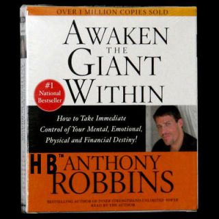 NEW 2 CD Awaken the Giant Within Anthony Tony Robbins nlp