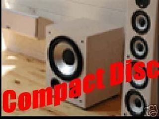 Speaker/Subwoofer/Audio Equipment Set Up CD