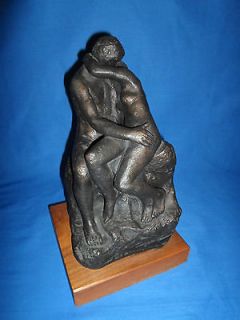 Vintage Austin Productions Sculpture Man & Woman Couple Lovers