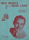 Red Roses for a Blue Lady, Vaughn Monroe photo, 1948, vintage sheet