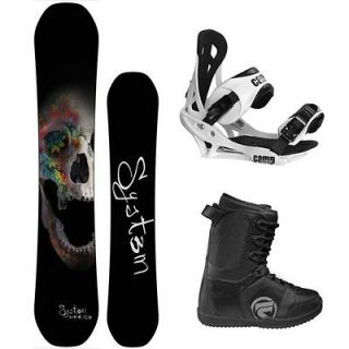 NEW Mens 2013 DOA Snowboard Package + Summit Bindings + Flow Boots